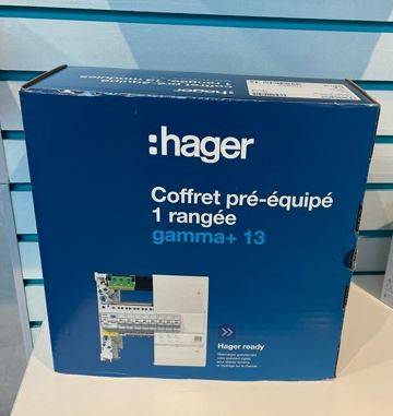 coffret électrique pré-équipé de marque HAGER